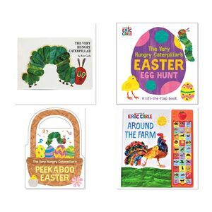 Eric Carle Children's Picture Book 4-Book Collection Bundle